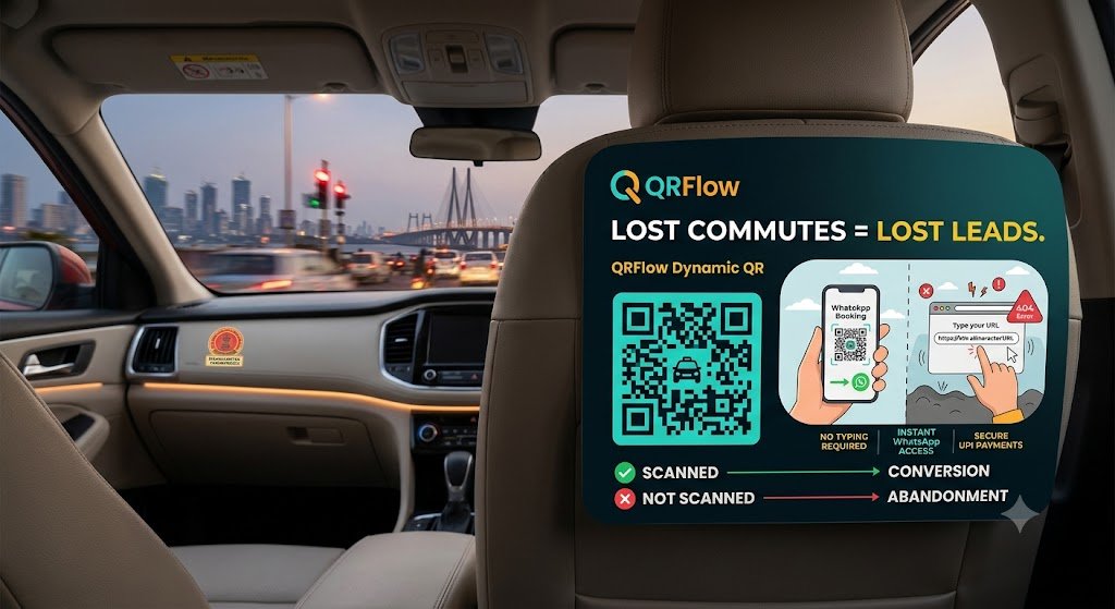 QR Code for Fleet & Cab Operators: Automate Passenger Engagement & In-Cab Monetization in India